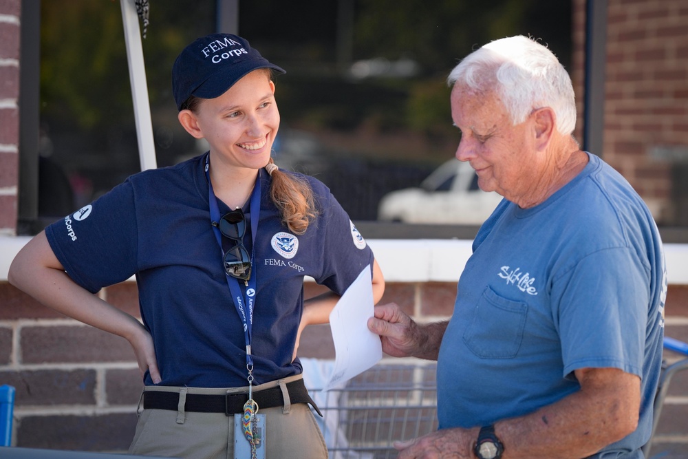 FEMA Corps Support Hurricane Helene Survivors