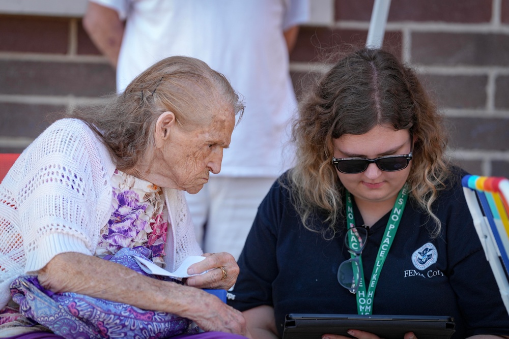 FEMA Corps Support Hurricane Helene Survivors