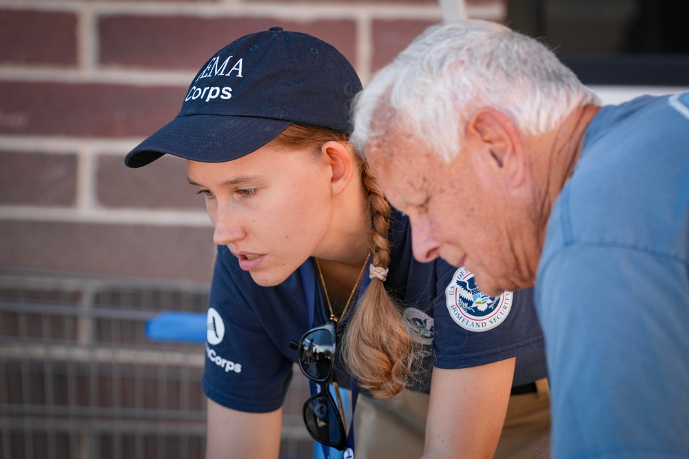 FEMA Corps Support Hurricane Helene Survivors