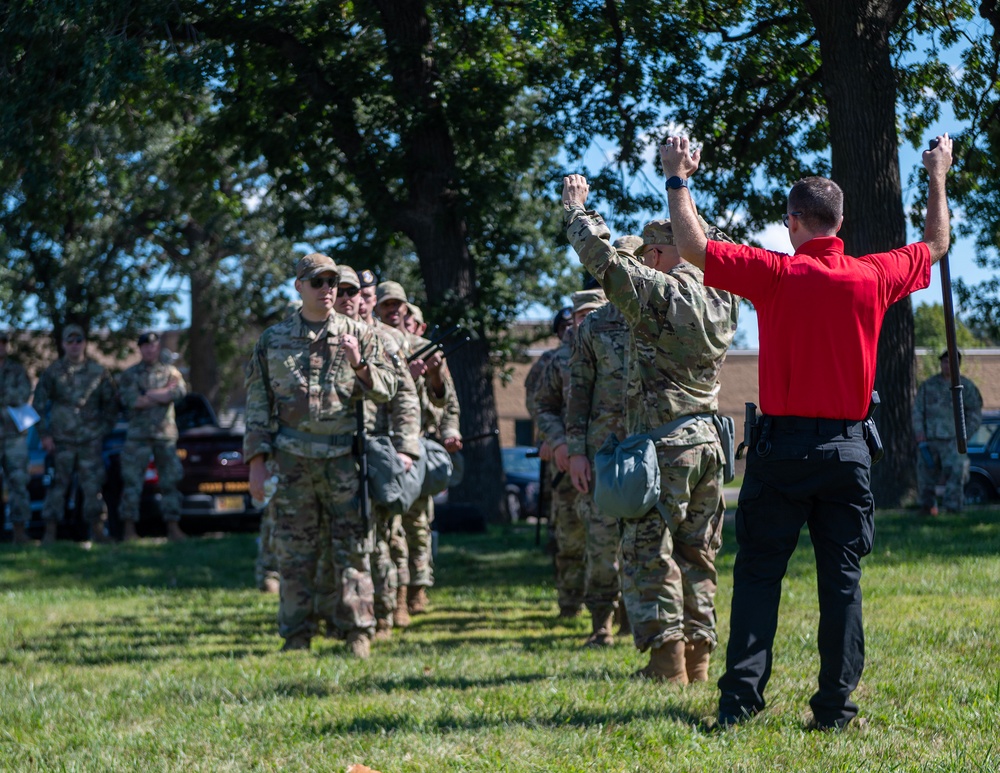 Airmen Complete Domestic Operations Training with Minnesota State Patrol