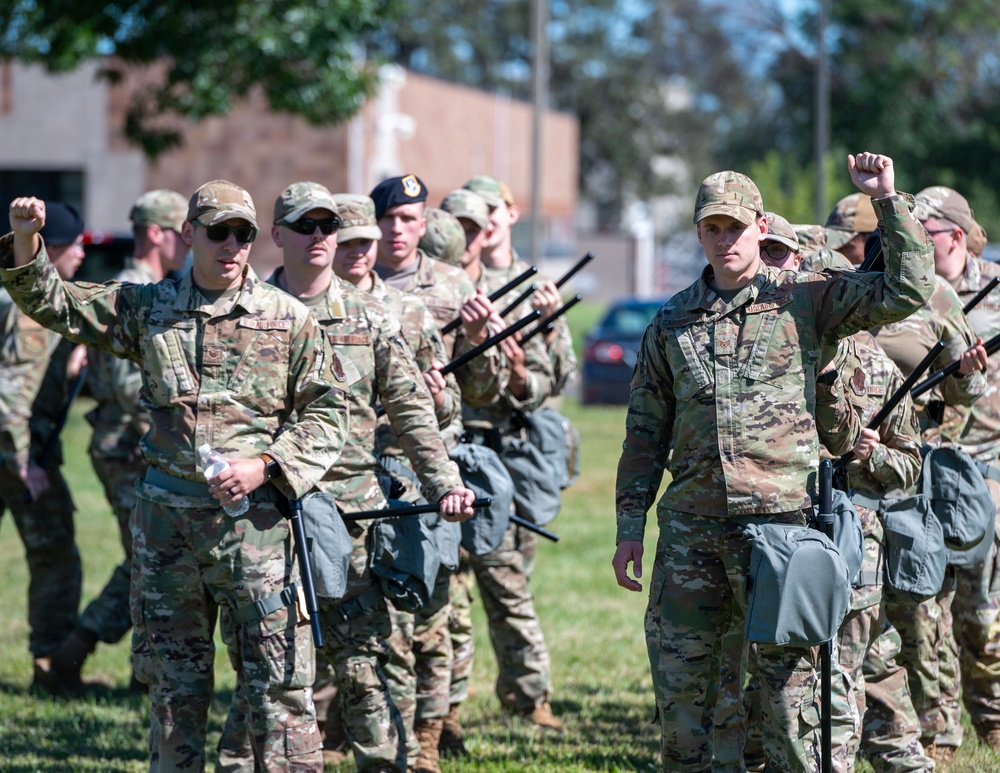 Airmen Complete Domestic Operations Training with Minnesota State Patrol