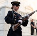 Sentinel U.S. Army Spc. Jessica Kwiatkowski Conducts Her Last Walk at the Tomb of the Unknown Soldier