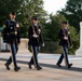 Sentinel U.S. Army Spc. Jessica Kwiatkowski Conducts Her Last Walk at the Tomb of the Unknown Soldier