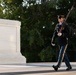 Sentinel U.S. Army Spc. Jessica Kwiatkowski Conducts Her Last Walk at the Tomb of the Unknown Soldier