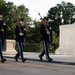 Sentinel U.S. Army Spc. Jessica Kwiatkowski Conducts Her Last Walk at the Tomb of the Unknown Soldier