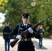 Sentinel U.S. Army Spc. Jessica Kwiatkowski Conducts Her Last Walk at the Tomb of the Unknown Soldier