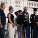 Sentinel U.S. Army Spc. Jessica Kwiatkowski Conducts Her Last Walk at the Tomb of the Unknown Soldier