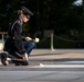 Sentinel U.S. Army Spc. Jessica Kwiatkowski Conducts Her Last Walk at the Tomb of the Unknown Soldier