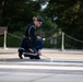 Sentinel U.S. Army Spc. Jessica Kwiatkowski Conducts Her Last Walk at the Tomb of the Unknown Soldier