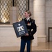 Sentinel U.S. Army Spc. Jessica Kwiatkowski Conducts Her Last Walk at the Tomb of the Unknown Soldier