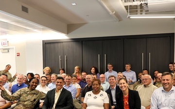 AEMO visits USACE Chicago to discuss to brief senior leadership on current Army marketing