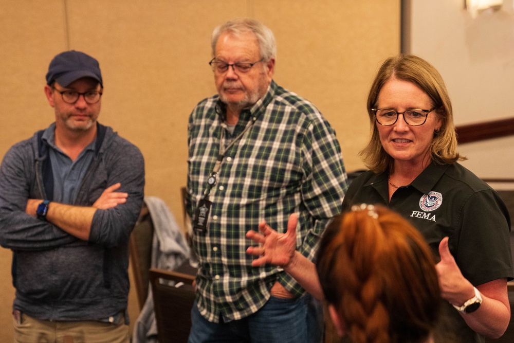 FEMA Administrator Criswell Visits Staff in North Carolina After Hurricane Helene