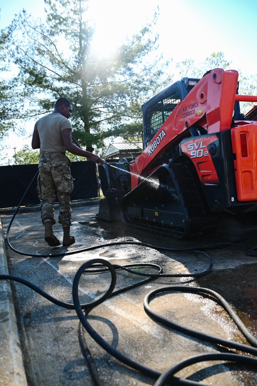 Keeping equipment clean