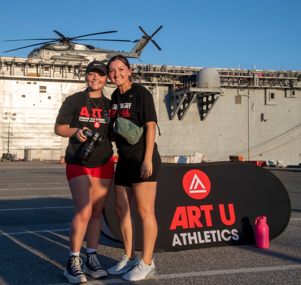 San Francisco Fleet Week Hosts Hoops for Troops