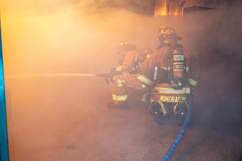 Fire fighter for a day