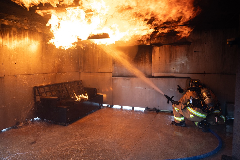 Fire fighter for a day