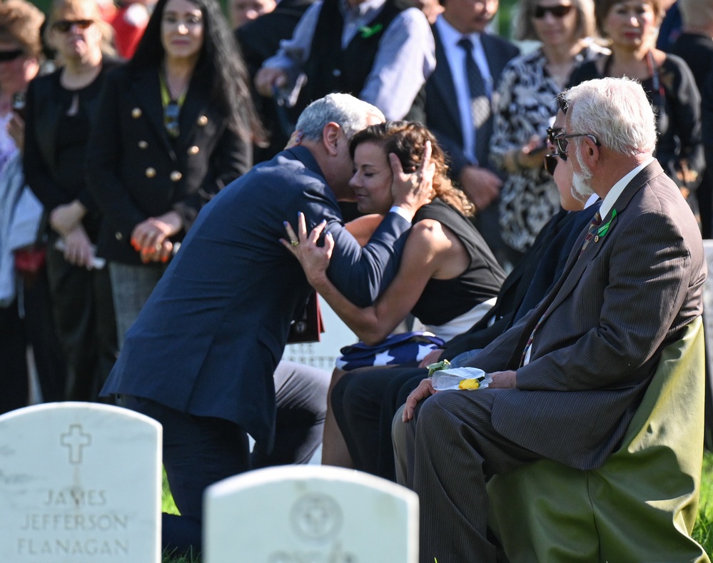 Funeral for U.S. Marine Corps Capt. Ronald W. Forrester