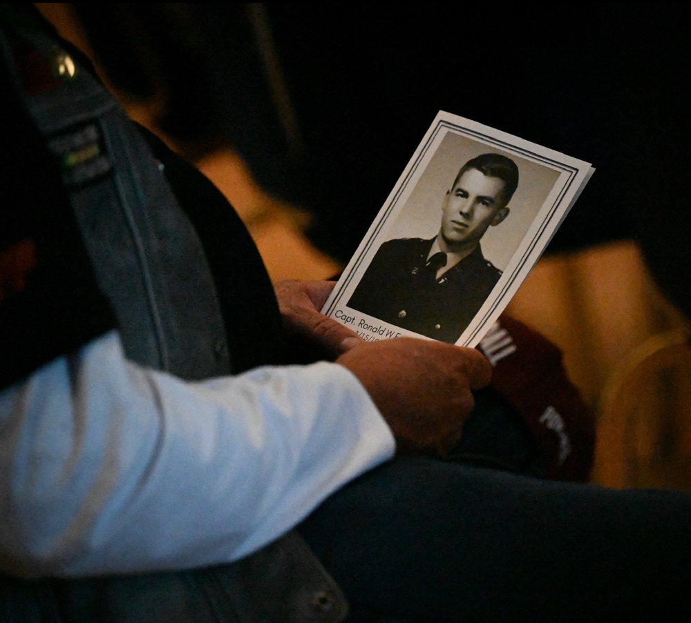 Funeral for U.S. Marine Corps Capt. Ronald W. Forrester