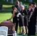 Funeral for U.S. Marine Corps Capt. Ronald W. Forrester