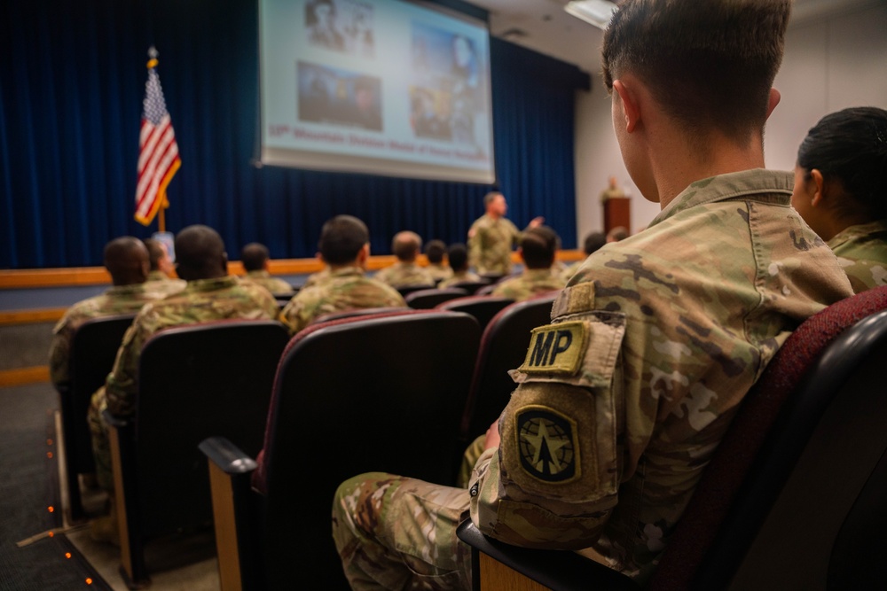 Fort Drum Law Enforcement Company Officially Joins 10th Mountain Division