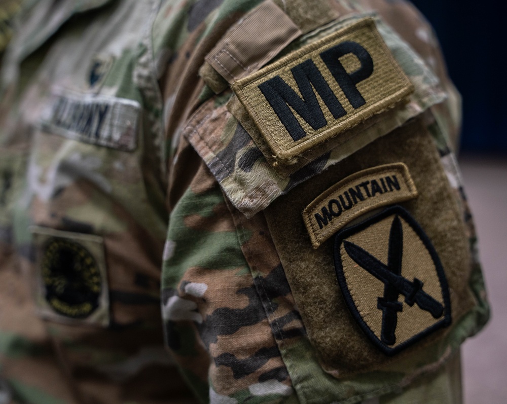 Fort Drum Law Enforcement Company Officially Joins 10th Mountain Division