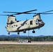 CH-47 crew, 89B students conduct September sling-load training at Fort McCoy