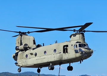 CH-47 crew, 89B students conduct September sling-load training at Fort McCoy