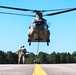 CH-47 crew, 89B students conduct September sling-load training at Fort McCoy