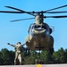 CH-47 crew, 89B students conduct September sling-load training at Fort McCoy