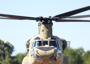 CH-47 crew, 89B students conduct September sling-load training at Fort McCoy