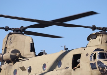 CH-47 crew, 89B students conduct September sling-load training at Fort McCoy