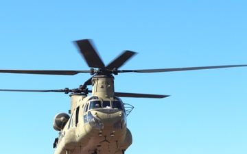 CH-47 crew, 89B students conduct September sling-load training at Fort McCoy