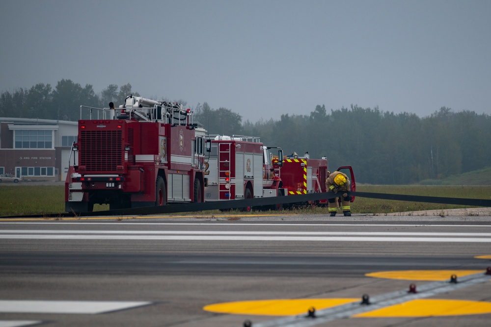 148th Fighter Wing’s F-16 Aircraft Arresting System Certification