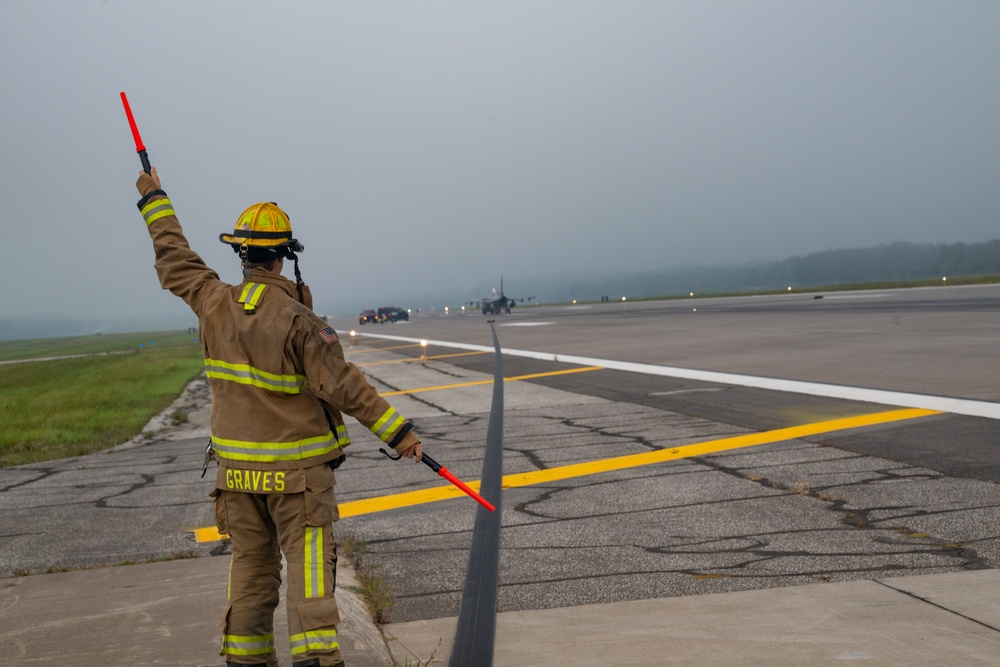 148th Fighter Wing’s F-16 Aircraft Arresting System Certification