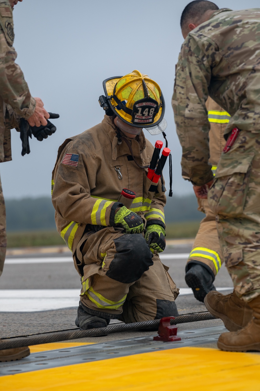 148th Fighter Wing’s F-16 Aircraft Arresting System Certification