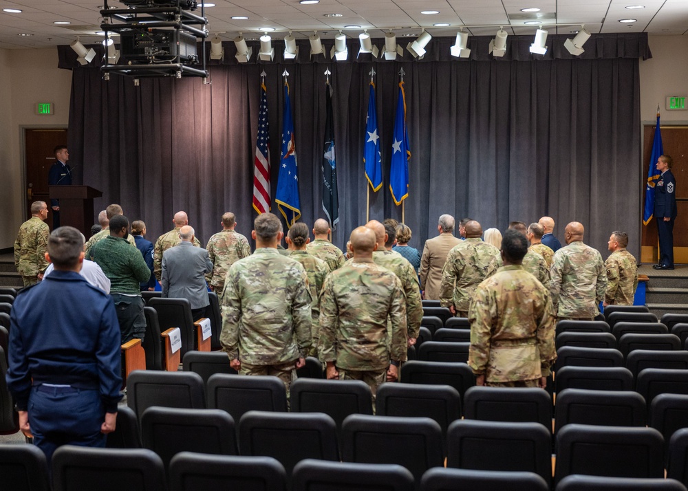 Jeanne M. Holm Center Change of Assignment ceremony