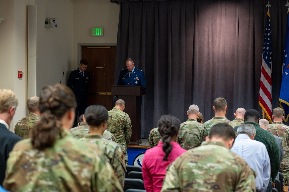 Jeanne M. Holm Center Change of Assignment ceremony