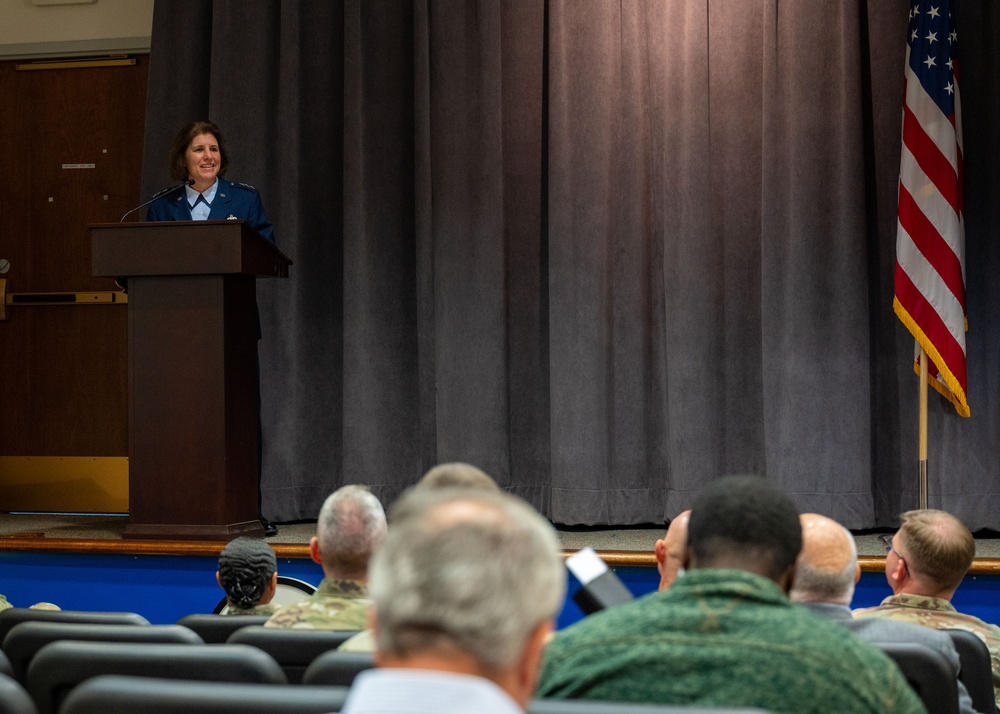 Jeanne M. Holm Center Change of Assignment ceremony