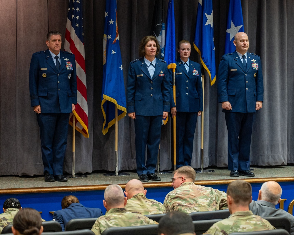 Jeanne M. Holm Center Change of Assignment ceremony