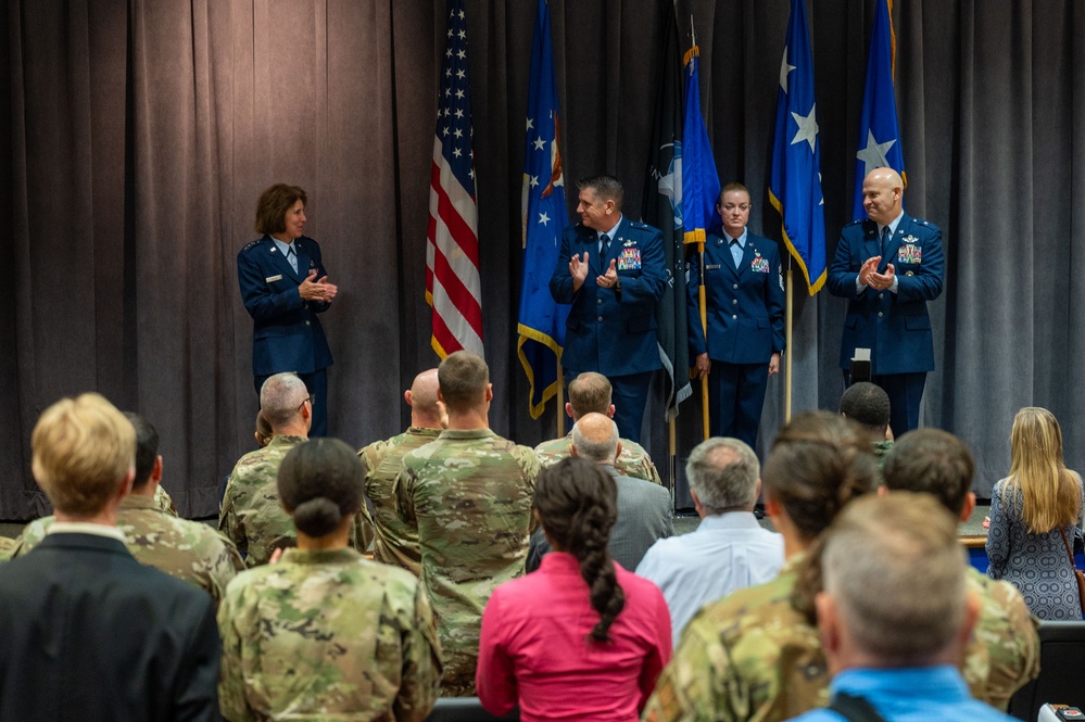 Jeanne M. Holm Center Change of Assignment ceremony