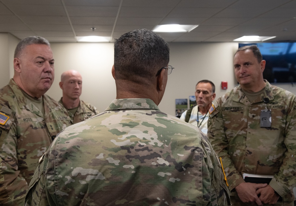 USACE Division Commander Visits Tenn. National Guard and Emergency Management Agency