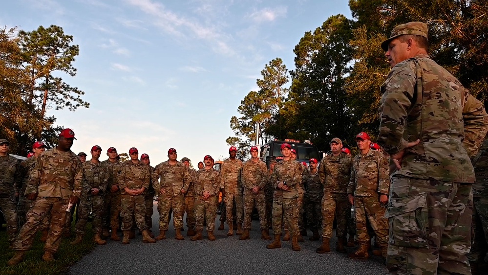 Florida Guard saddles up for Hurricane Milton relief