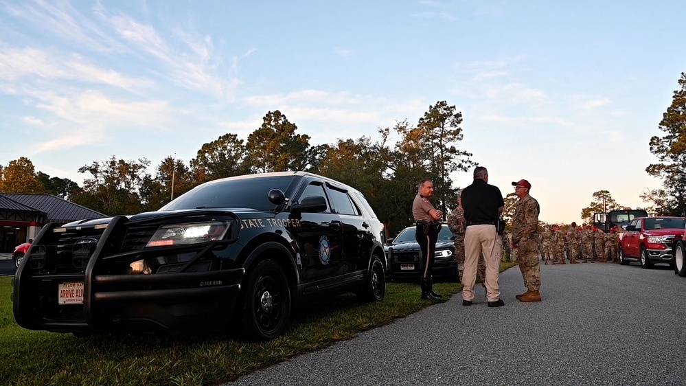 Florida Guard saddles up for Hurricane Milton relief