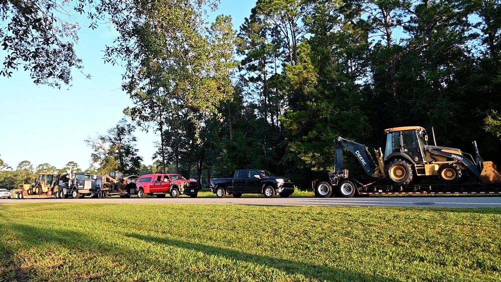 Florida Guard saddles up for Hurricane Milton relief