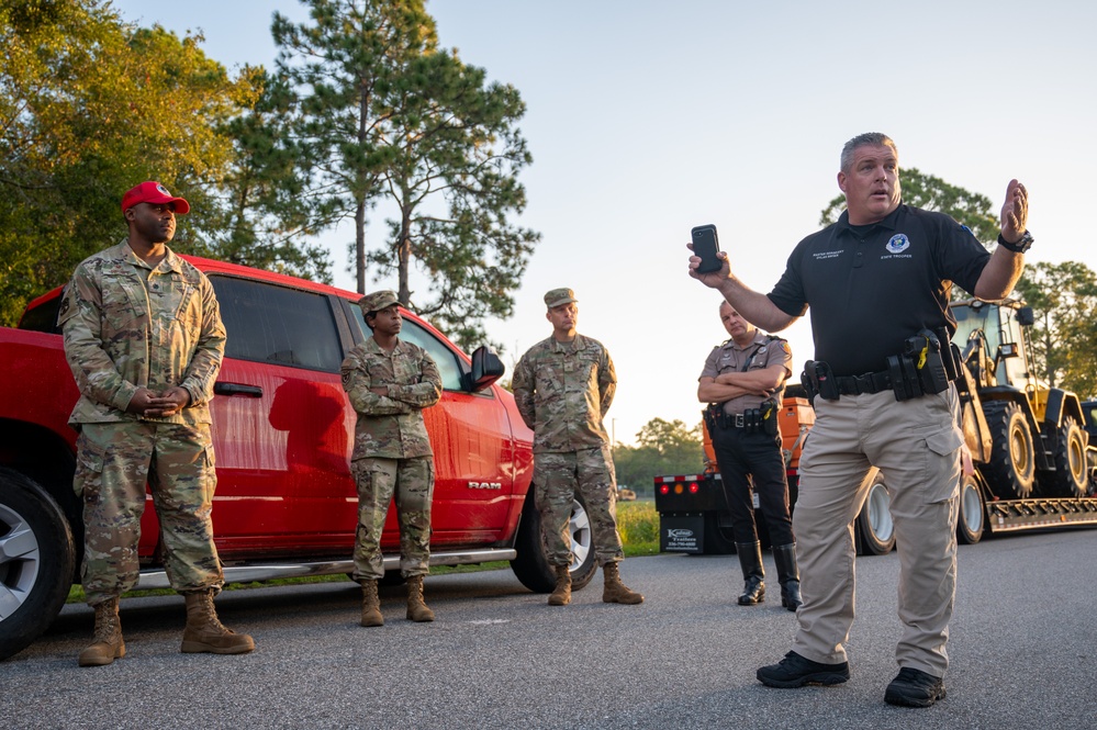 Florida Guard saddles up for Hurricane Milton relief