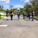 Disaster Survivor Assistance Crew #1 Canvassing a Neighborhood on Tyndall Drive in Valdosta. Georgia