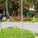 Disaster Survivor Assistance Crew #1 Canvassing a Neighborhood on Tyndall Drive in Valdosta. Georgia