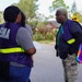 Disaster Survivor Assistance Crew #1 Canvassing a Neighborhood on Tyndall Drive in Valdosta. Georgia