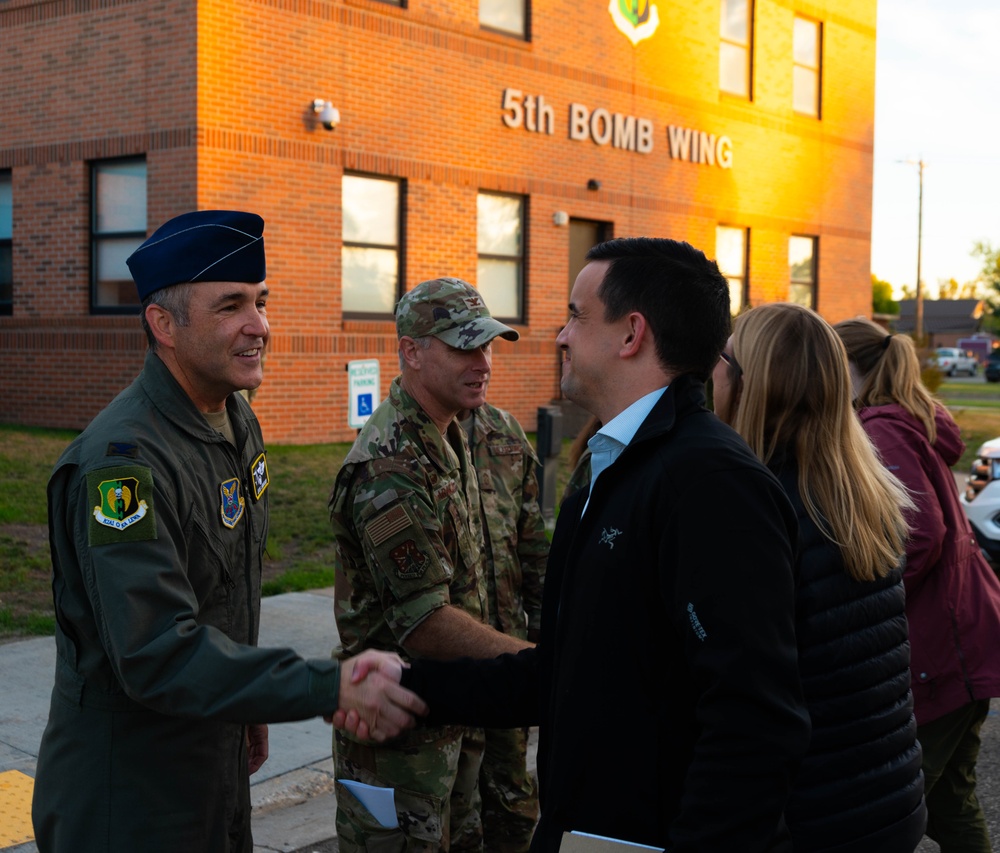 Minot AFB hosts STAFFDELs