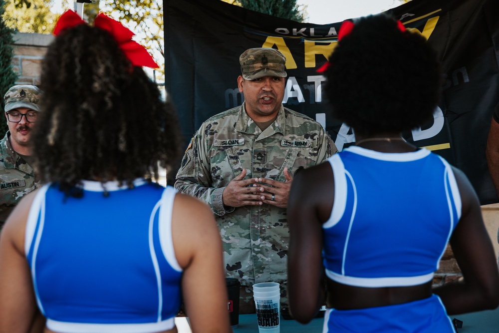 Oklahoma National Guard assists with Tulsa vs. West Point